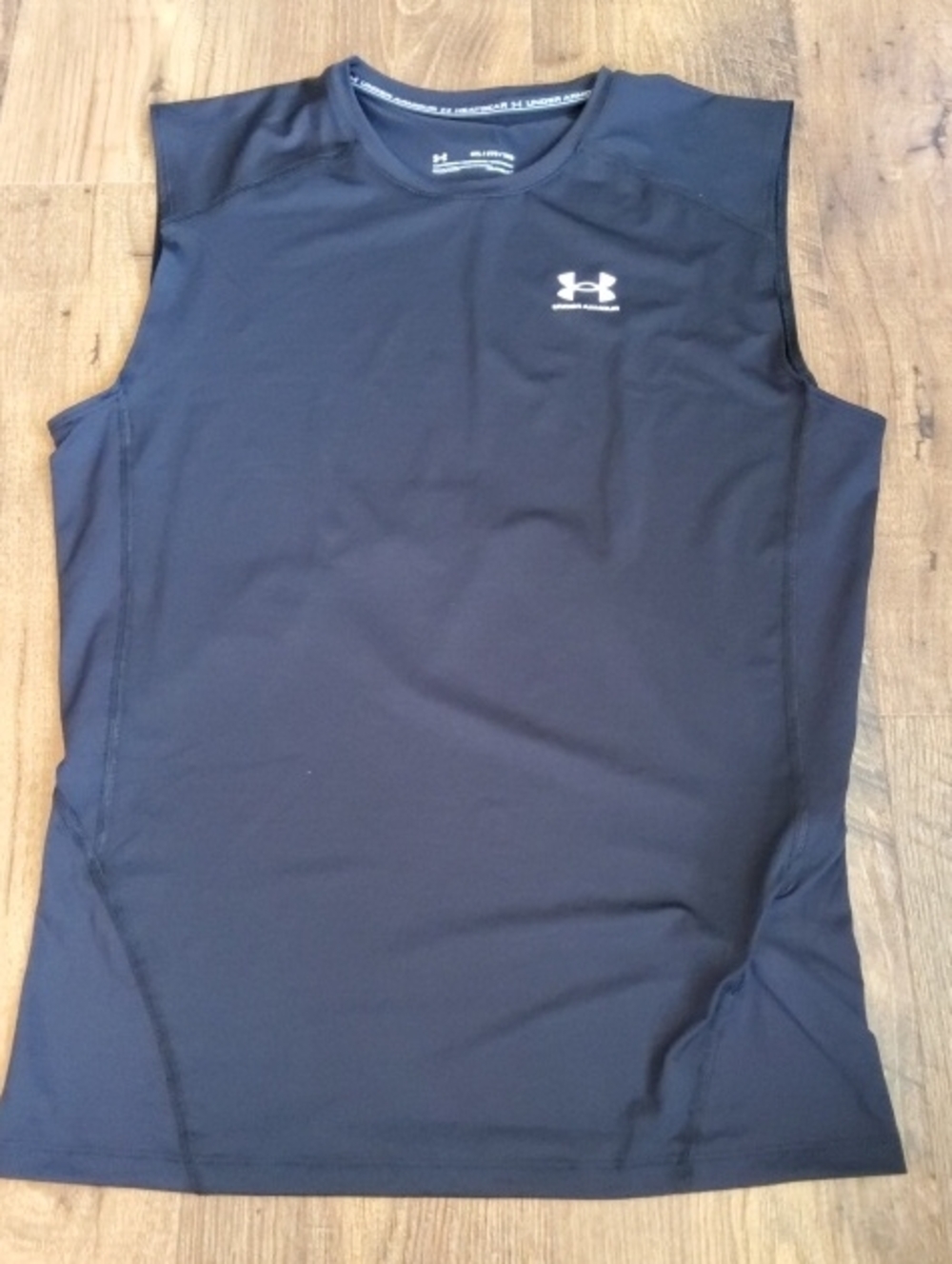 Under Armour Men’s Sleeveless Shirt Heatgear Compression 2XL Like New